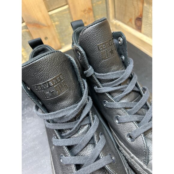 Chuck Taylor All Star Sloane Monochrome 'Triple Black Sneakers Womens size 8 - Picture 3 of 9